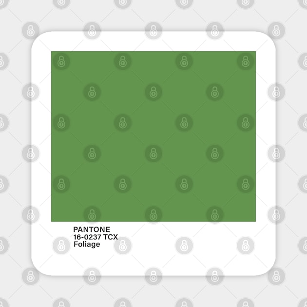 pantone 16-0237 TCX Foliage Magnet by princessmi-com