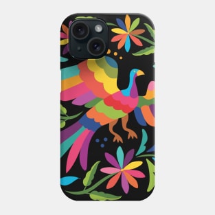 Mexican Otomí Bird by Akbaly Phone Case