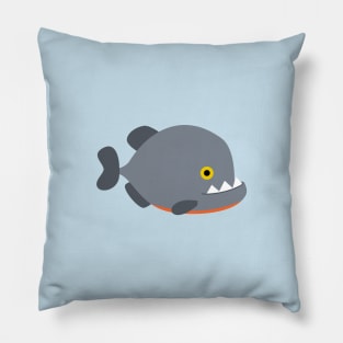 A school of piranhas Pillow