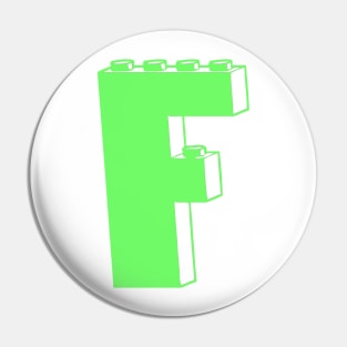 THE LETTER F Pin