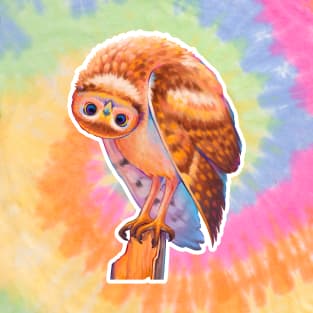 Cute Cartoon Owl T-Shirt