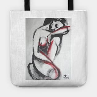 I Am Not In Love 2 - Female Nude Tote