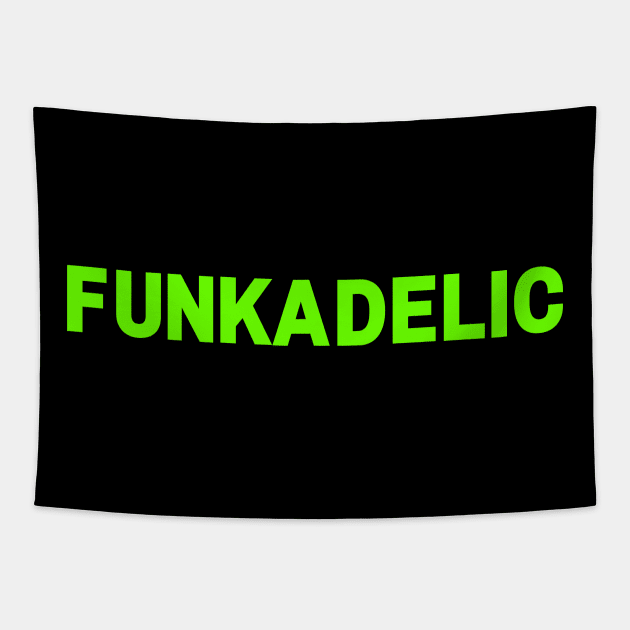 Funk Music Logo Tapestry by Klau