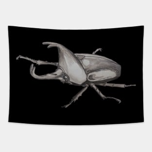 Rhinoceros Beetle Tapestry