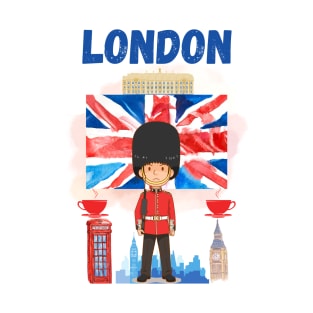 Cool London Vibes, I Love London UK, London T-Shirt