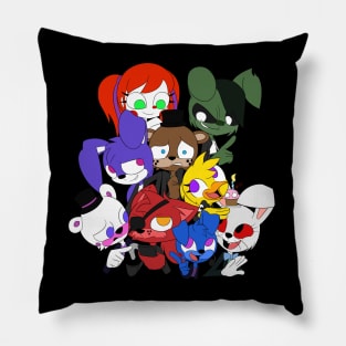 The Rocking World of Fazbear Ensemble Cast Pillow