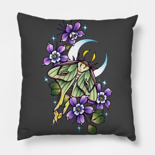 Moth Dreams Pillow