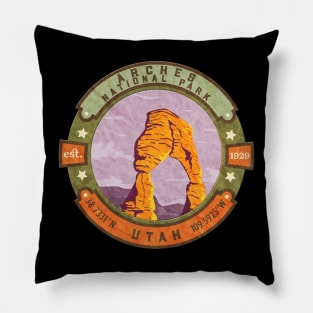 Arches National Park Utah Pillow