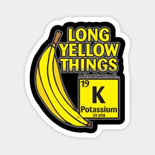 Long Yellow Things Magnet