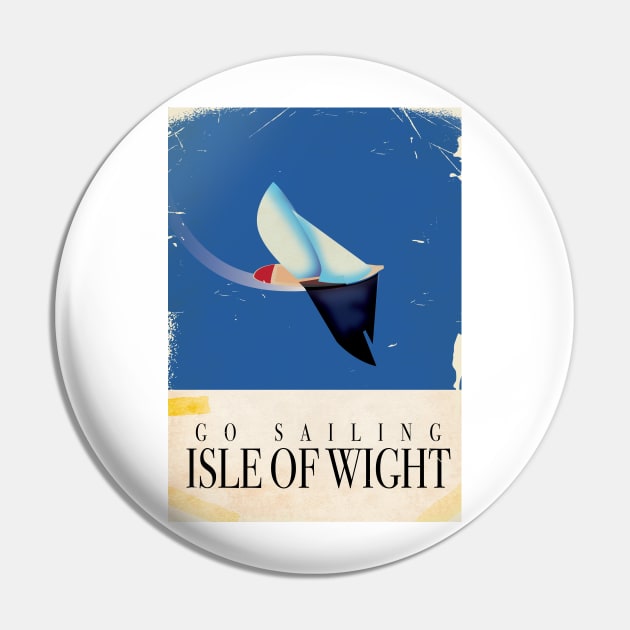 Go Sailing Isle Of Wight Pin by nickemporium1