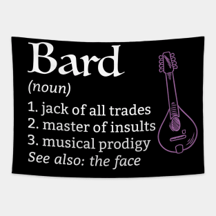 D&D Bard Class Definition Tapestry