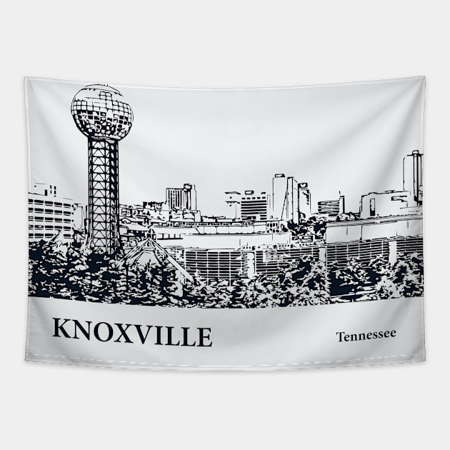 Knoxville - Tennessee Tapestry by Lakeric