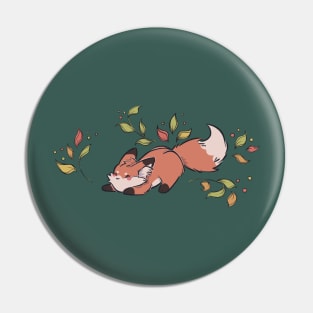 Autumn Fox Pin