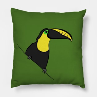 Chestnut Mandibled Toucan Pillow