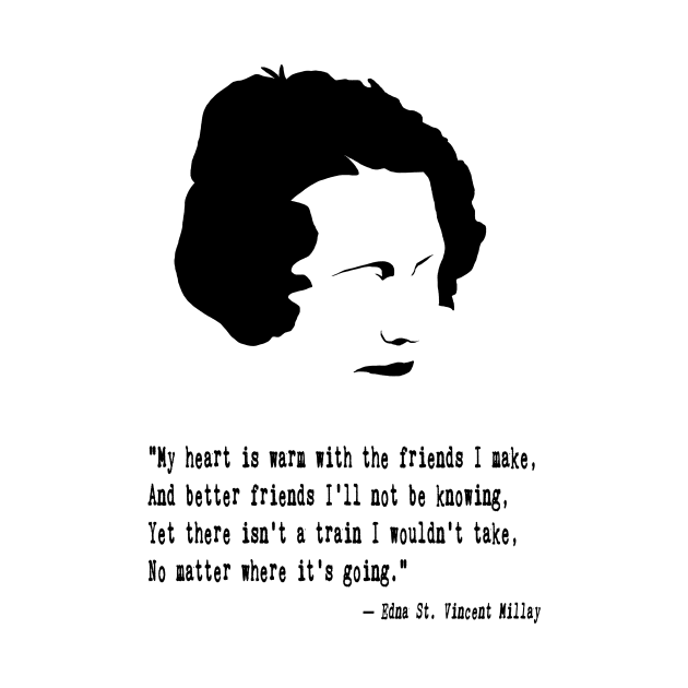 Edna St. Vincent Millay by PoetandChef