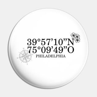 Philadelphia Contact Information Pin