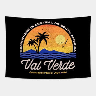 Visit Val Verde - 80s Movies Tapestry