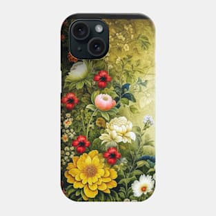 Flowers Pattern 0011 Phone Case