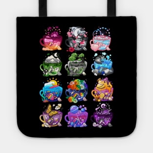 Pride Flag Teacup Collection Tote