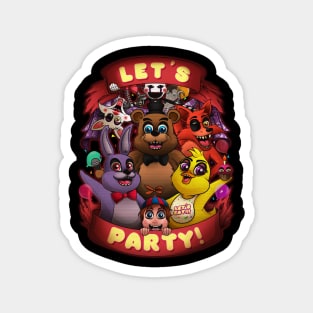 FNAF Let's Party Magnet