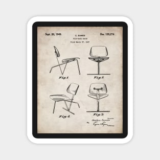 Eames Chair Patent - Designer Modern Design Art - Antique Magnet