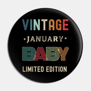 January Birthday Gift Pin