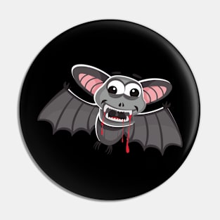 Crazy bat Pin