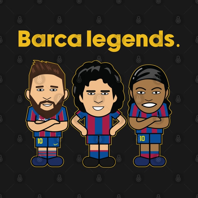 Barca legends by Nyambie