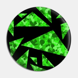 Cameron loves Camo - Green Pin