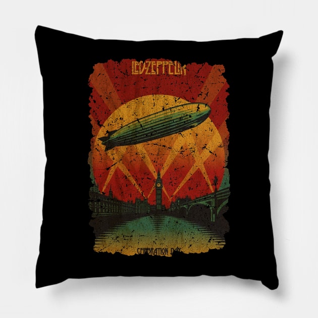 led zepplin Pillow by KurKangG