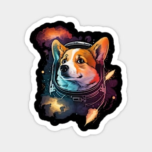 space corgi Magnet