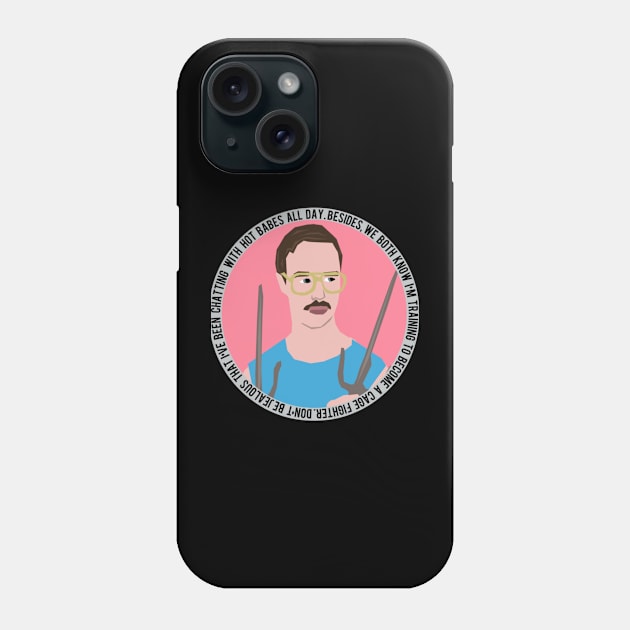 Men Women Premium Kip Beautiful Model Funny Men Fan Phone Case by CustomPortraitsWorld