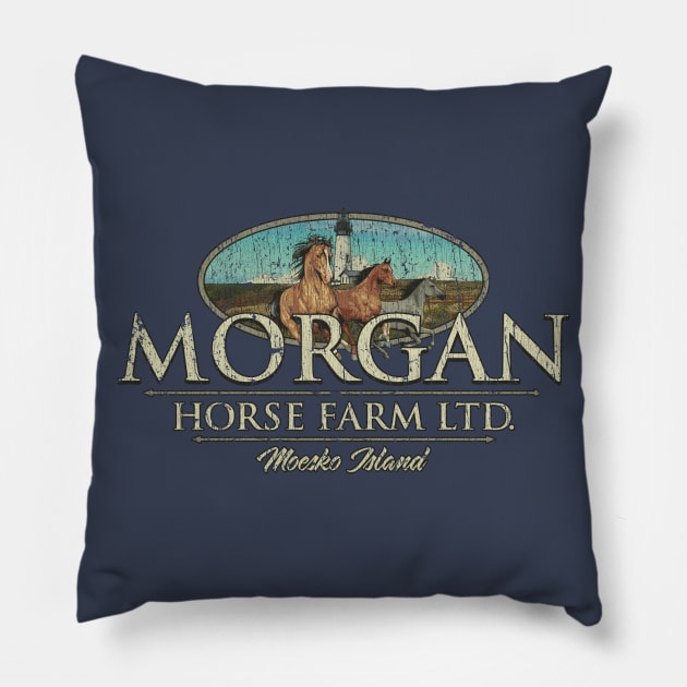 Morgan Horse Farm Ltd. 1961 Pillow by JCD666