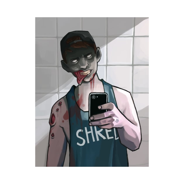 Zombie Selfie by AJams