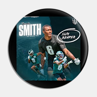 DeVonta Smith Eagles Pin