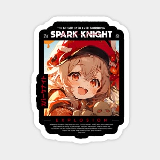 Klee - The Spark Knight! Magnet