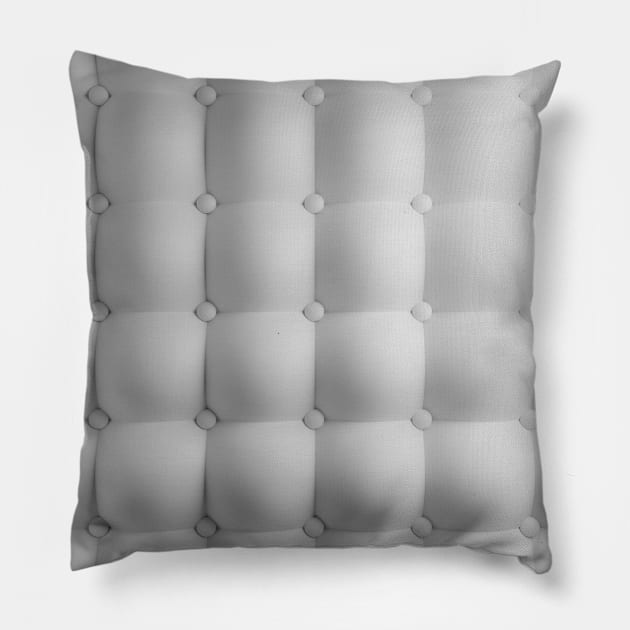 White bumps Pillow by beangrphx