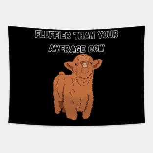 Fluffier than your average cow Tapestry