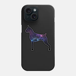 Galaxy Boxer Silhouette Phone Case