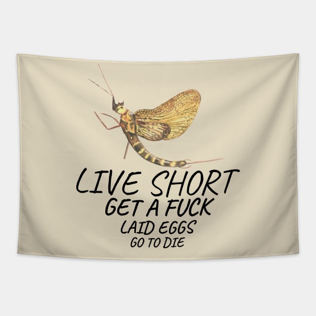 Life of Mayfly Tapestry by BloomInOctober