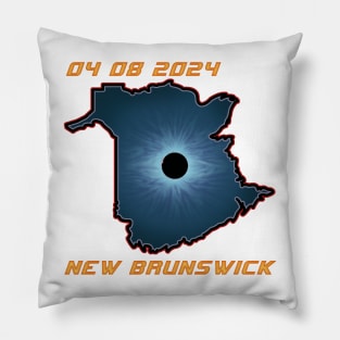 New Brunswick 2024 Total Solar Eclipse Pillow