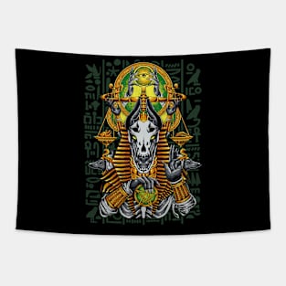 Anubis god of death Tapestry