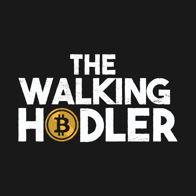 The Walking Hodler, Bitcoin by EquilibriumArt