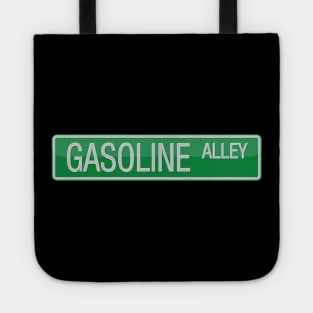 Gasoline Alley Road Sign Tote