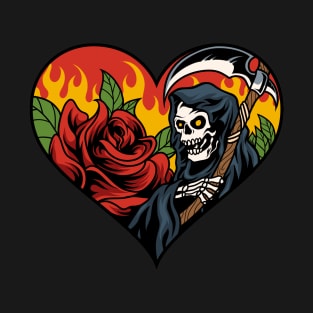 Grim Reaper - Love T-Shirt