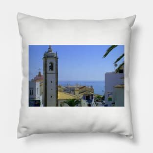 Albufeira Bell Tower Pillow