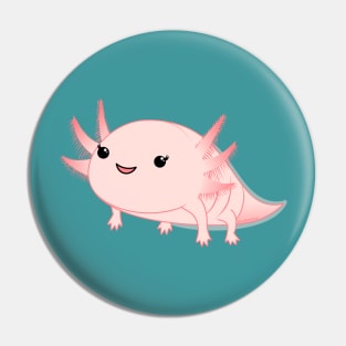 Axolotl baby kawaii Pin