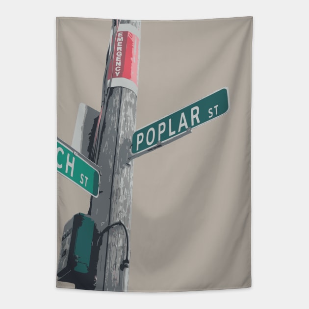 Poplar St Tapestry by jbrulmans