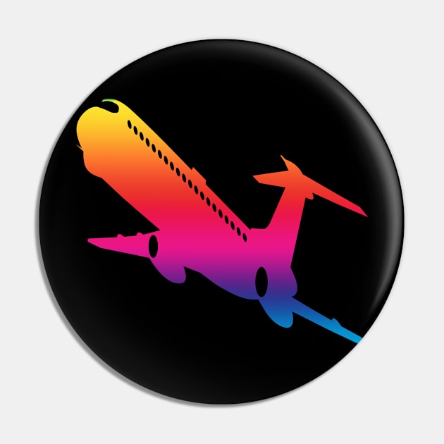 Airplane Pin by icarusismartdesigns