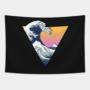 Great Wave Aesthetic Tapestry